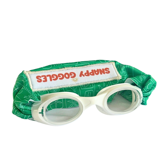 Emerald Coast Swim Goggles for Kids (Ages 3+) | Snappy Goggles